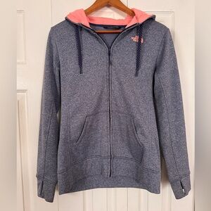 North Face full zip hoodie